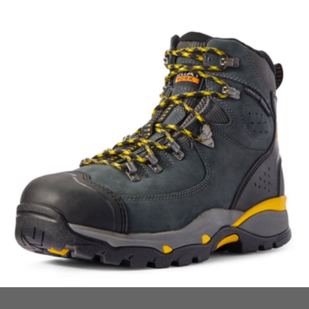 ARIAT ENDEAVOR H2O MEN’S WORK COMP TOE 6″ LACE UP BOOT size 12